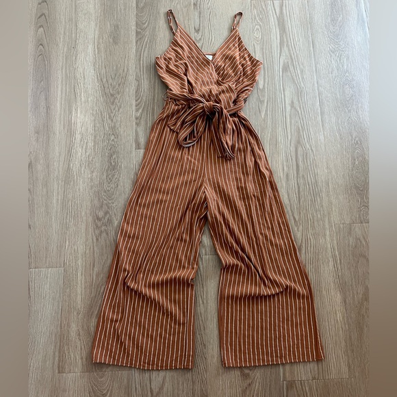 Brown Romper - Picture 1 of 2